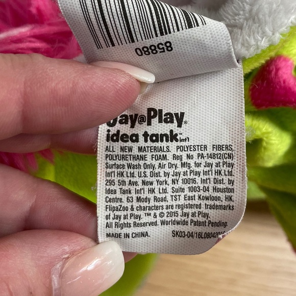 Flip a Zoo Imogen Dragon Flips to Persephone Unicorn Plush Reversible Toy Lg 20” - Picture 12 of 14